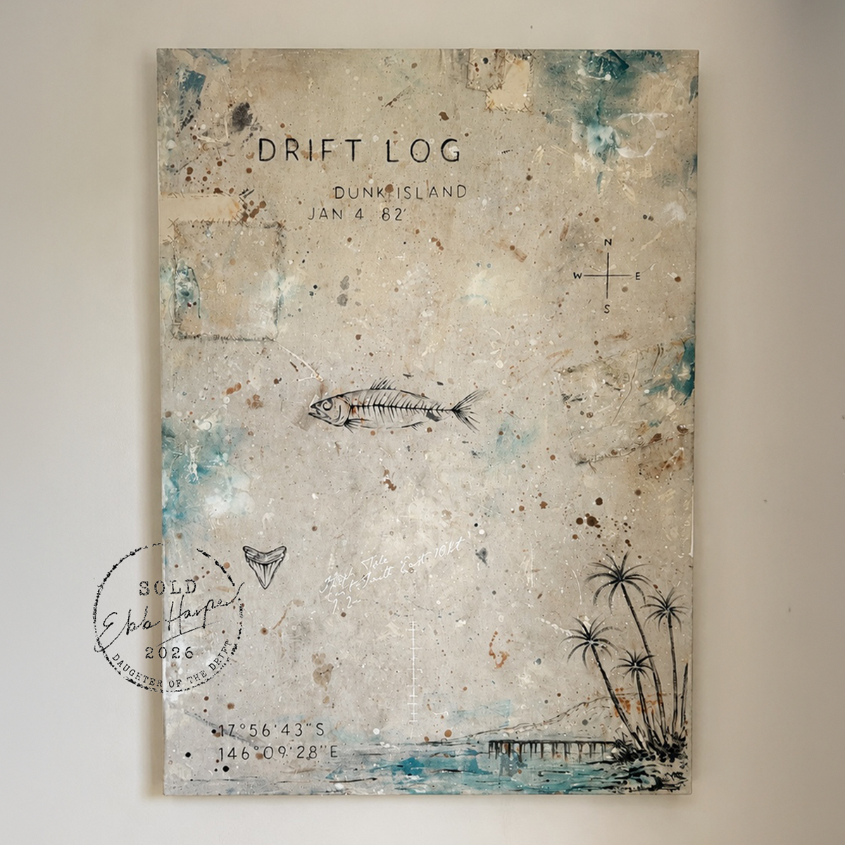 Original Artwork - Dunk Island 82'