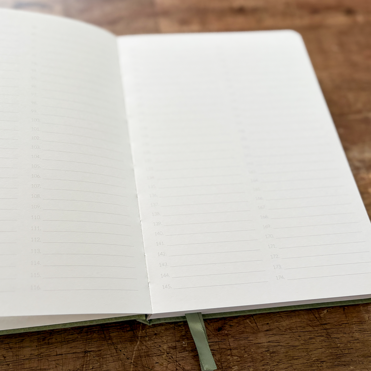 The Indexed Logbook