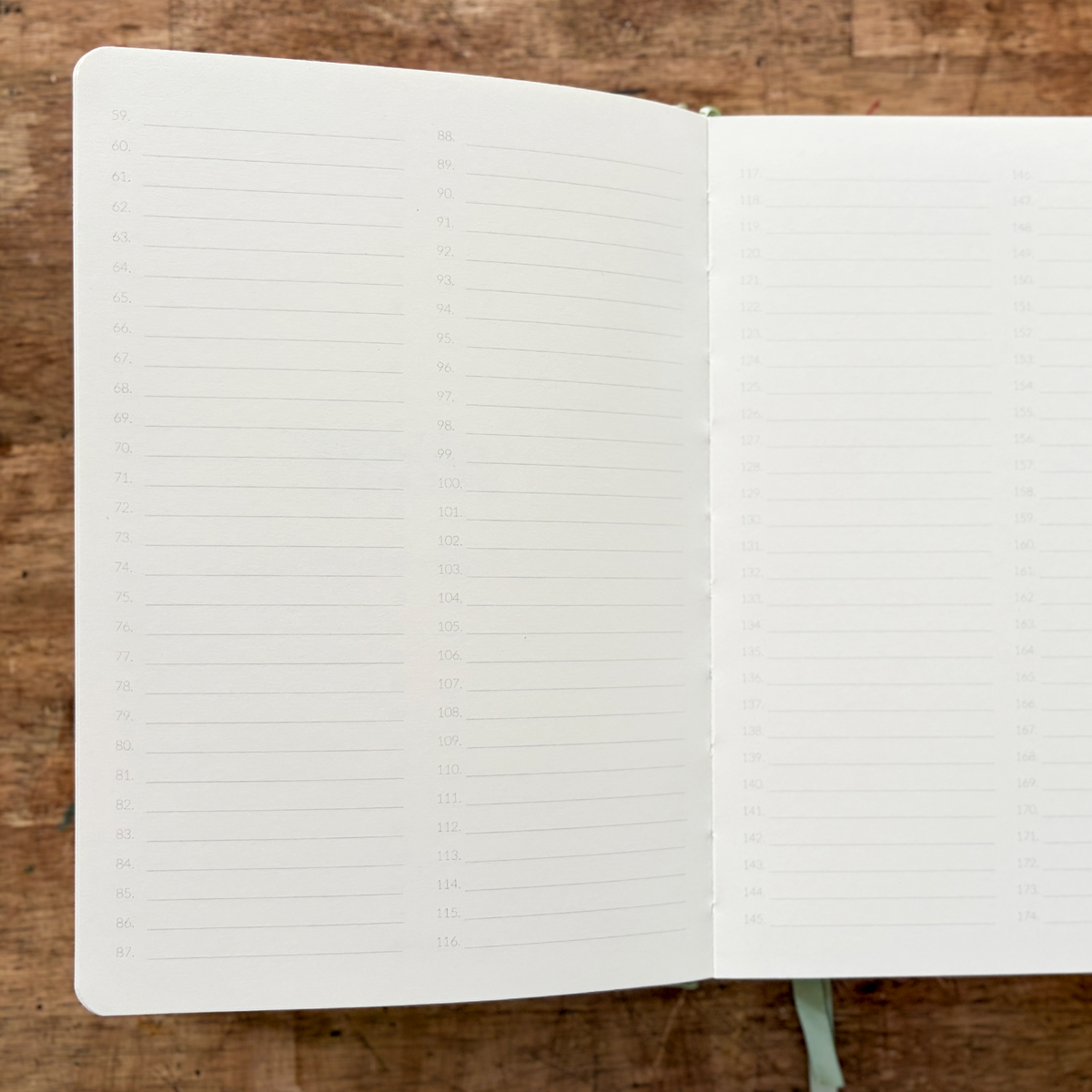 The Indexed Logbook